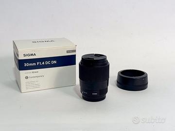 Sigma 30 mm per Fujifilm X Mount