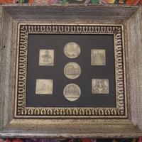 QUADRO 7 MEDAGLIE SCULTURE AR 999 /108b