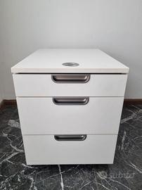 Cassettiera con rotelle IKEA Galant