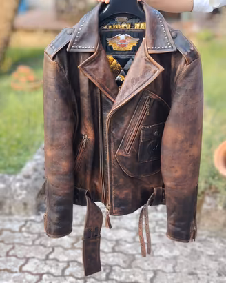 Giacca Vintage Harlay Davidson Pelle L