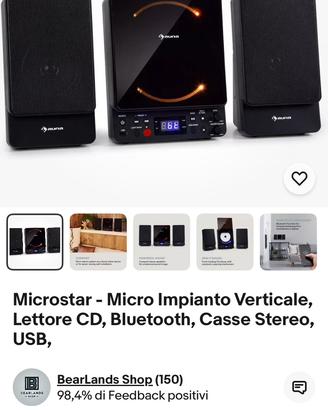 Micro Impianto Verticale Stereo