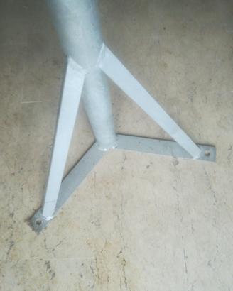 Trippiede acciaio zincato d. 50 h 1.2mt