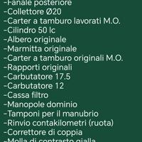 LEGGERE LA DESCRIZIONE  pezzi per f12/Minarelli 