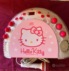 Radio/ lettore Cd/ Canta tu Hello Kitty
