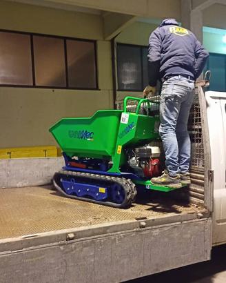MOTO CARRIOLA CINGOLATA UNIMEC DOPPIA POTENZA