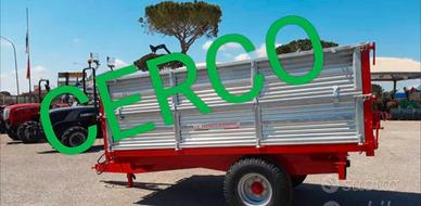Carrello Rimorchio agrixolo trilaterale 