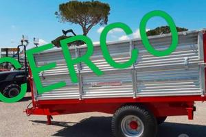 Carrello Rimorchio agrixolo trilaterale 