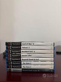 Lotto 8 giochi PS2 - Yakuza 2, RE4 e altri