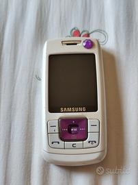 Samsung SGH-E250 Bianco/Viola Slider