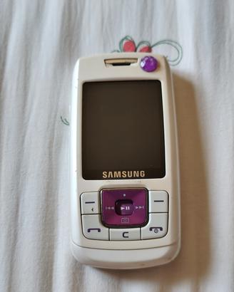 Samsung SGH-E250 Bianco/Viola Slider