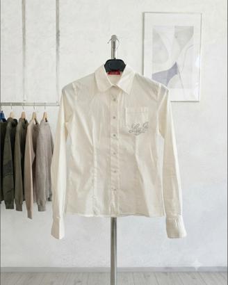 Camicia bianca Liujo con strass taglia 12 anni/xs