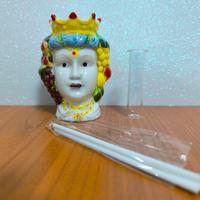 🔴 Profumatore Testa di Moro colorata