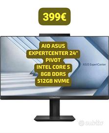 AIO Asus Intel Core 5 - 8gb DDR5 - 512GB - 
