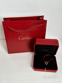 Bracciale Cartier Love oro 18 kt 750 diamanti