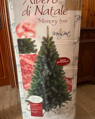 Albero di Natale 180 cm assemblabile in 3 parti