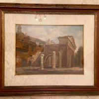 Quadro olio su tela. Rinaldo Caressa.