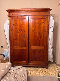 Armadio legno massello