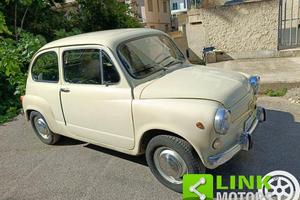 FIAT 600 D FANALONA LIBRETTO E TARGHE ORIGINALI