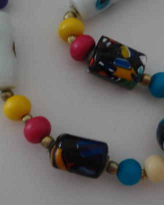 collana vetro di Murano anni 70