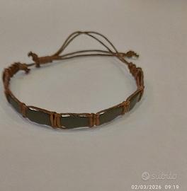 bracciale in cuoio