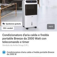 Condizionatore d'aria calda e fredda