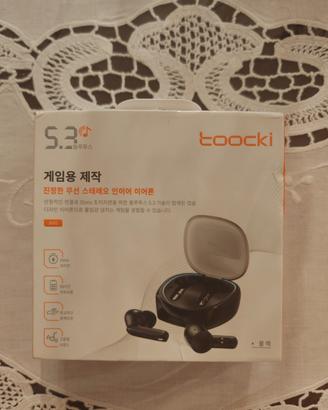 Auricolari Bluetooth Toocki JG01 Gaming – Nuovi
