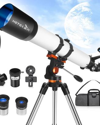 TELESCOPIO ASTRONOMICO HETEKAN NUOVO  IMBALLATO