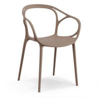 Sedia chiara design in polipropilene design