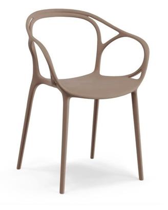 Sedia chiara mast design in polipropilene