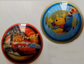 Applique in vetro colorato  Winnie the Pooh e Cars