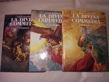 LA DIVINA COMMEDIA Famiglia Cristiana, RILEGATA