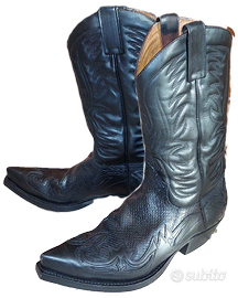 Stivali cowboy in pelle Sendra taglia 44