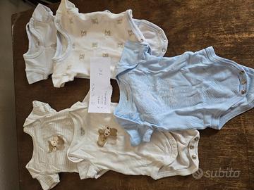 vestiario e pannolini 0/3 mesi