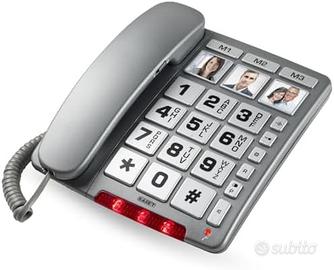 Telefono Fisso Multifunzione Tasti Grandi