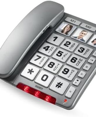 Telefono Fisso Multifunzione Tasti Grandi