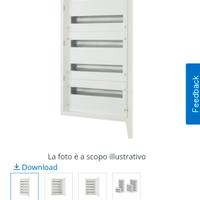 Quadro distribuzione 120 moduli