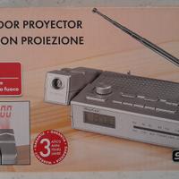 Radiosveglia Analogica con proiettore della Silver