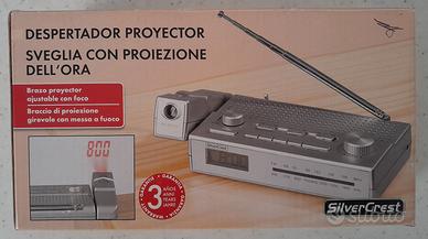 Radiosveglia Analogica con proiettore della Silver