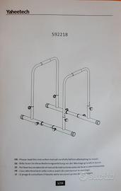 Parallele da Calisthenics / Dip – Modello Versatil
