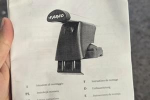 barre auto portatutto farad