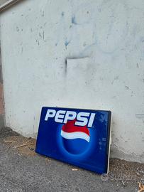 Insegna luminosa Pepsi