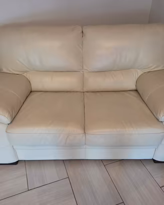 coppia divani pelle