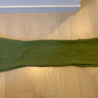 Sciarpa scalda collo verde lana Benetton