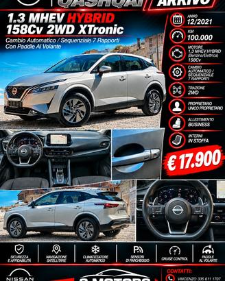 Nissan Qashqai 1.3 Hybrid 158Cv Solo 100.000Km-202