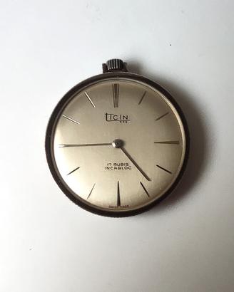 Orologio Vintage Ticin Tasca Carica Manuale Swiss
