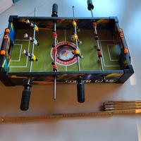 calcetto balilla da tavolo