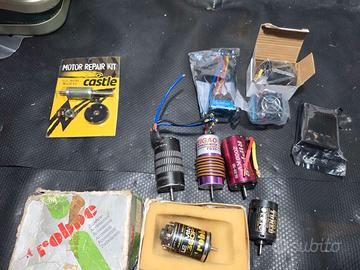 Motori brushed e brushless 1/10 e 1/8