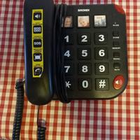 Telefono fisso Brondi con tasti grandi
