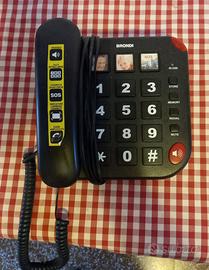 Telefono fisso Brondi con tasti grandi