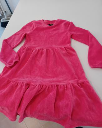 abito velluto ovs 8-9 anni